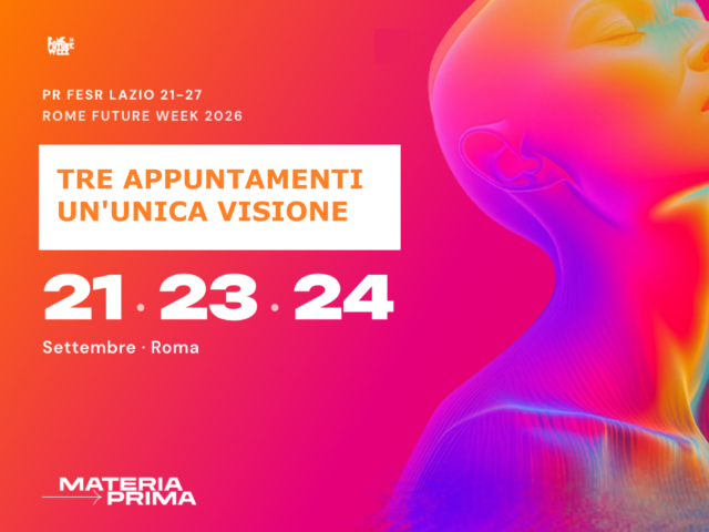 Rome Future Week 2026: tre giornate per raccontare come i fondi europei stanno cambiando il Lazio